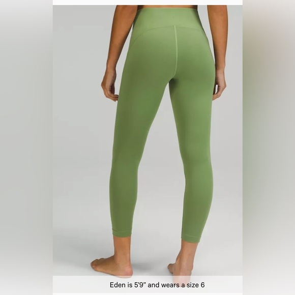 Lululemon Instill High-Rise Tight 25” Green , size 20 Plus Size - Picture 12 of 12